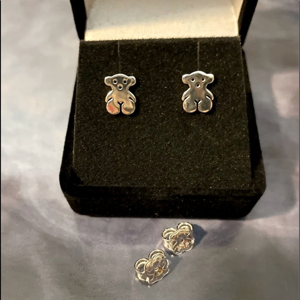 Sterling silver Tous earrings
